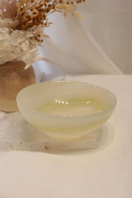 Green Onyx Bowl 4" | 181g