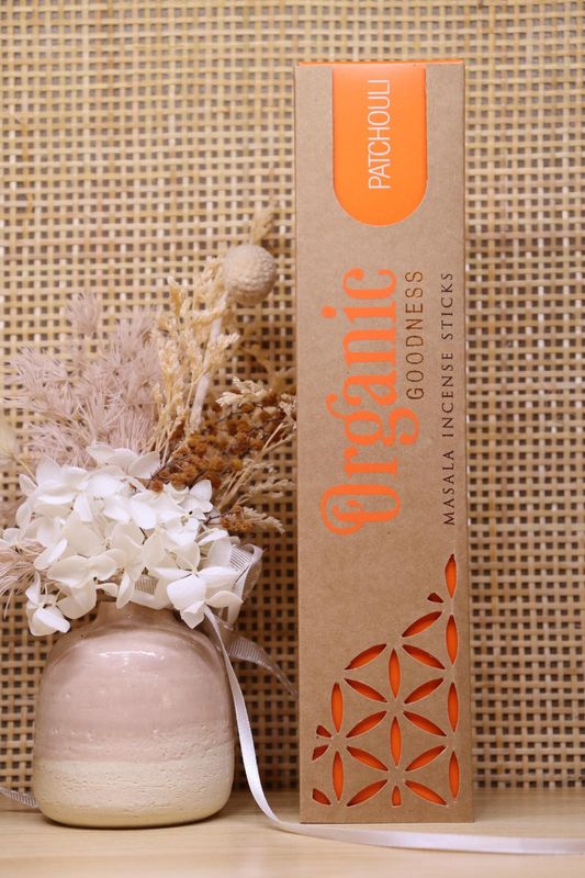 Organic Goodness Incense Sticks | PATCHOULI