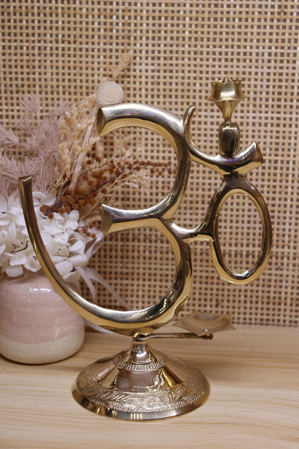 Brass Incense Stick + Cone Burner | 19.0 x 15.0