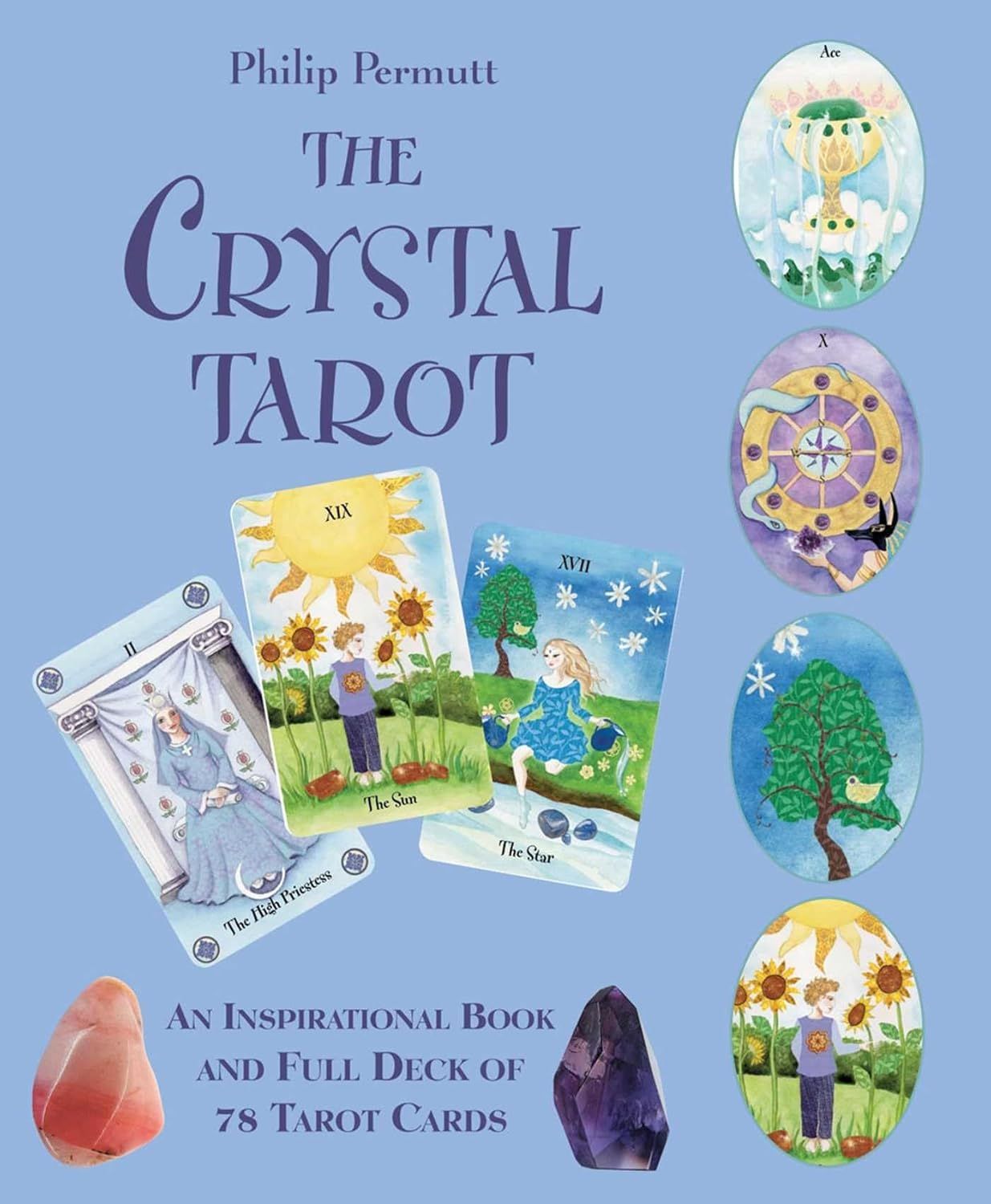 The Crystal Tarot, An Inspirational Book and Full Deck of 78 Tarot Cards