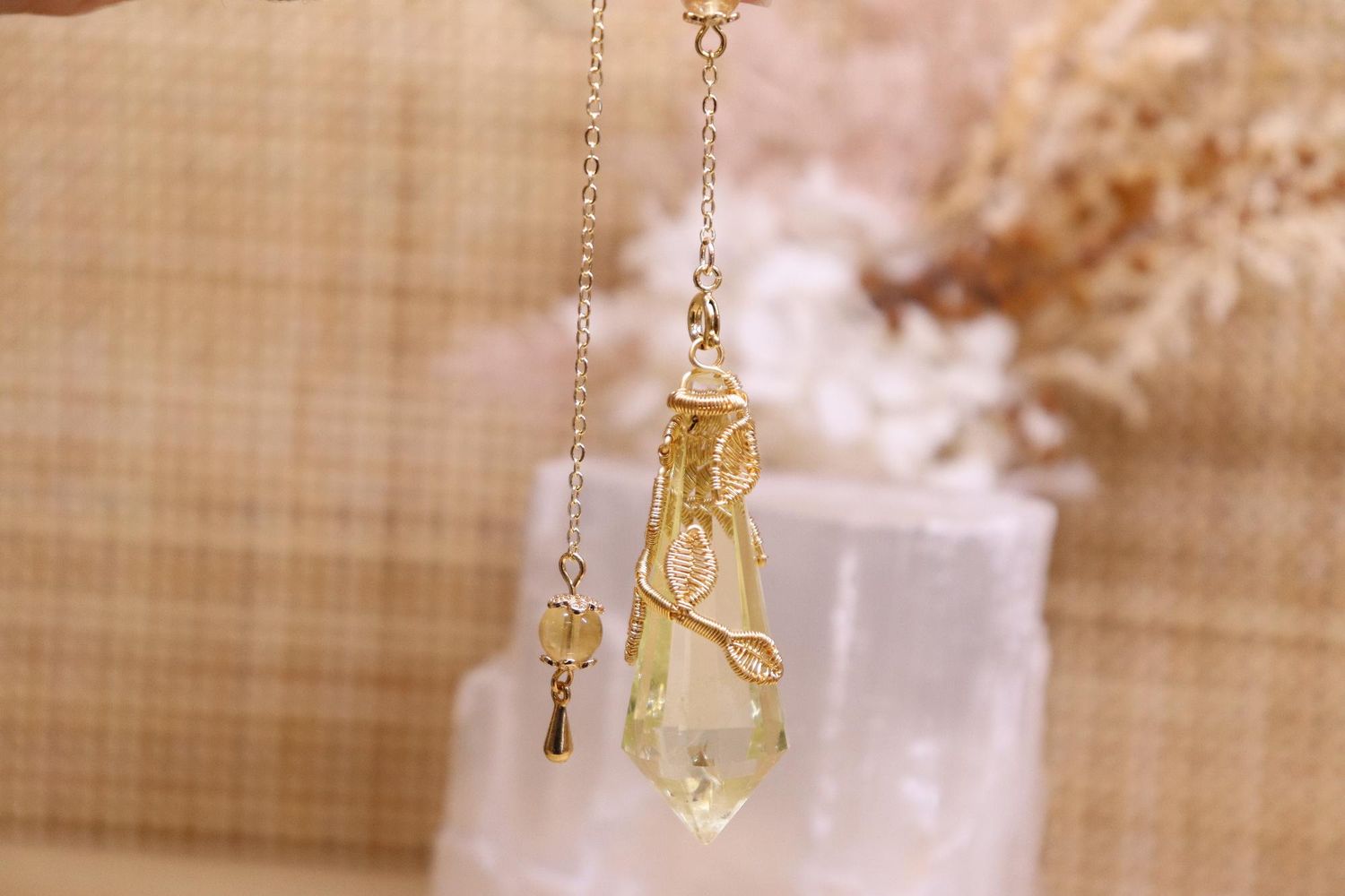 Pendulum | Clear Citrine