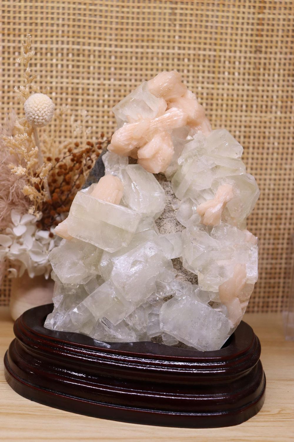 Apophyllite + Stilbite Specimen | 1.504kg