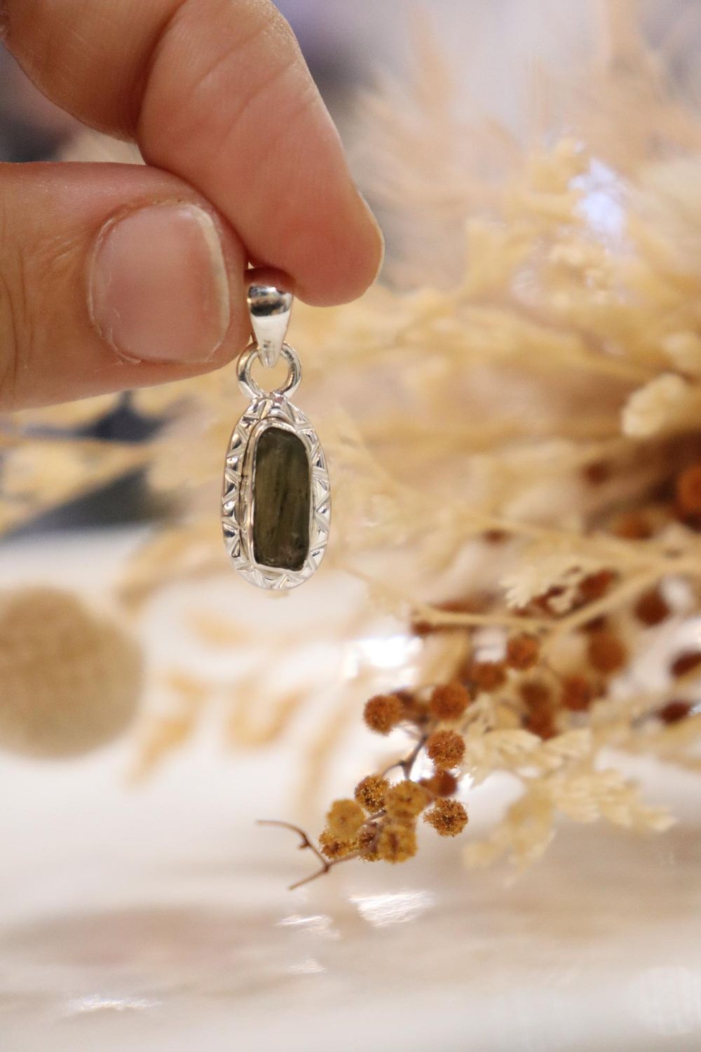 Moldavite Pendant | 2.4g