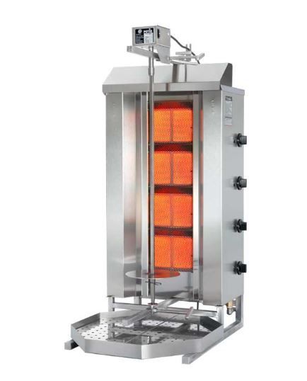Grill kebab gaz GD4 - Potis