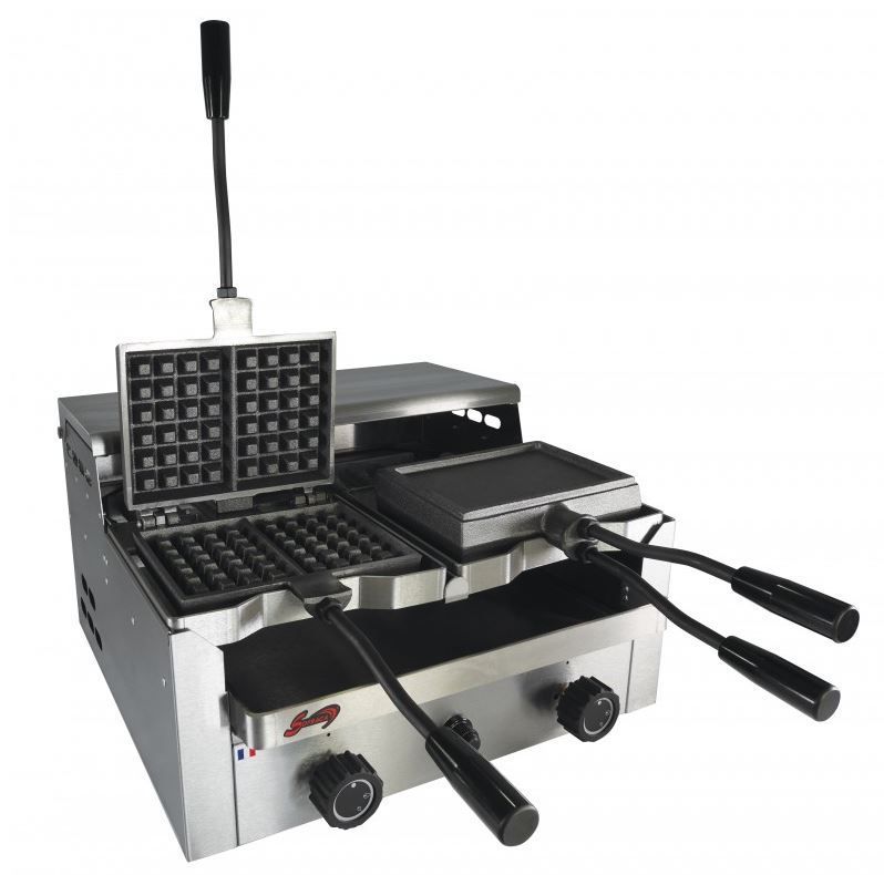 Gaufrier gaz 2 fers - SOFRACA