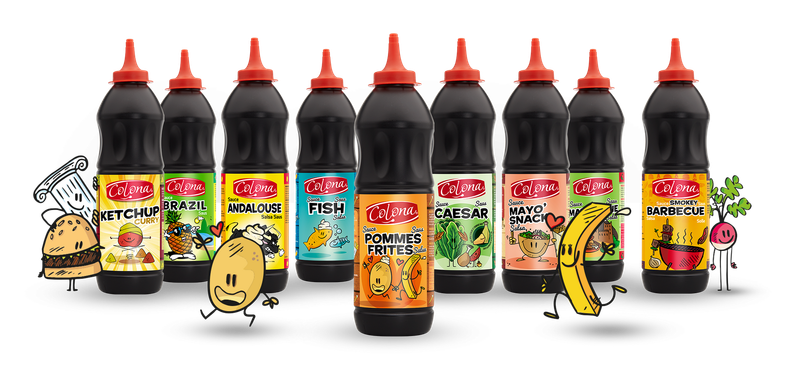 Sauces tubes - COLONA