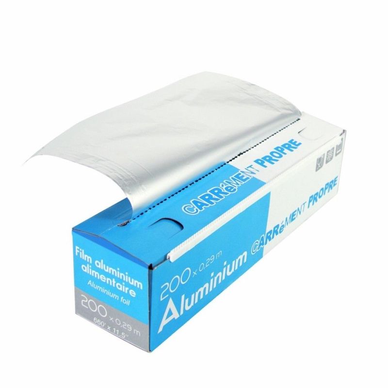 Aluminium avec boite distributrice