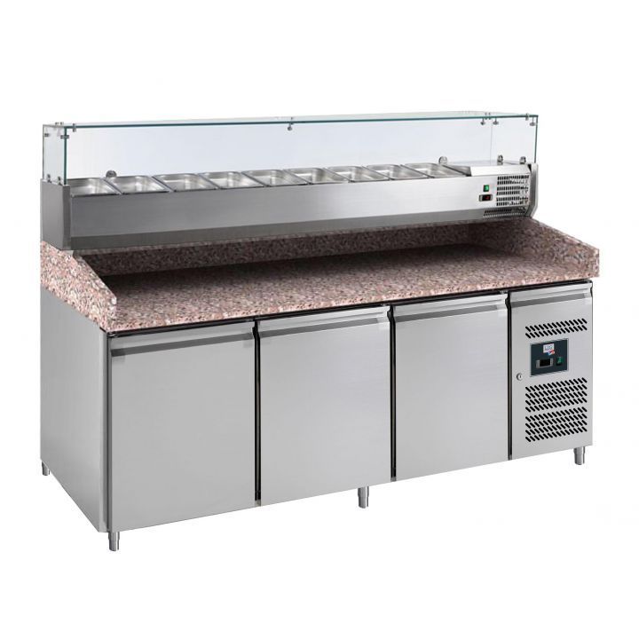 Meuble pizza 3 portes