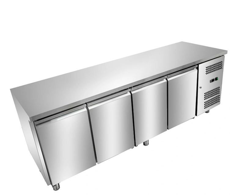 Table réfrigérée 4 portes - M'DISTRIBUTION