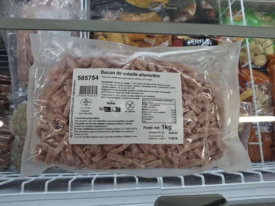 Bacon de volaille allumettes