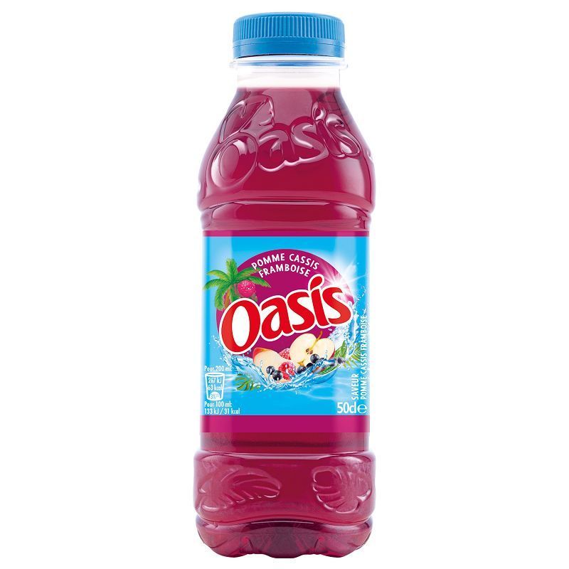 OASIS POMME CASSIS FRAMBOISE 50CL