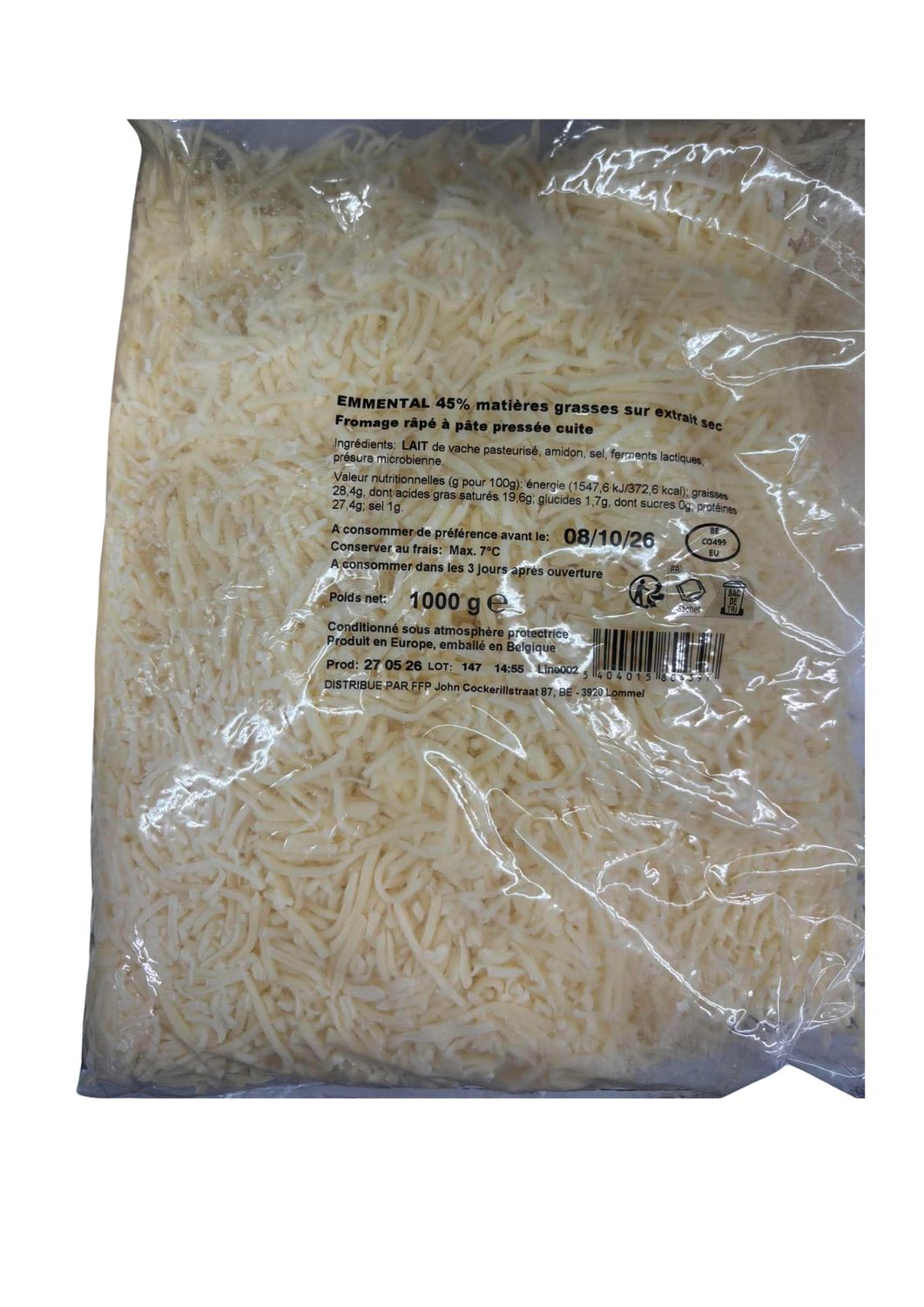 EMMENTAL 45 %  1KG