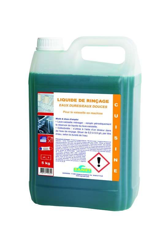 SANET RINSAGE (LAVE VAISELLE ) 5L SANET RINSAGE (LAVE VAISELLE ) 5L