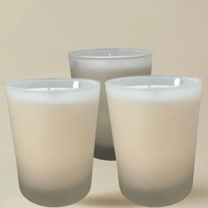 Orleans Home Fragrances 2‑wick candle — premium double‑wick frosted glass jar for home fragrance