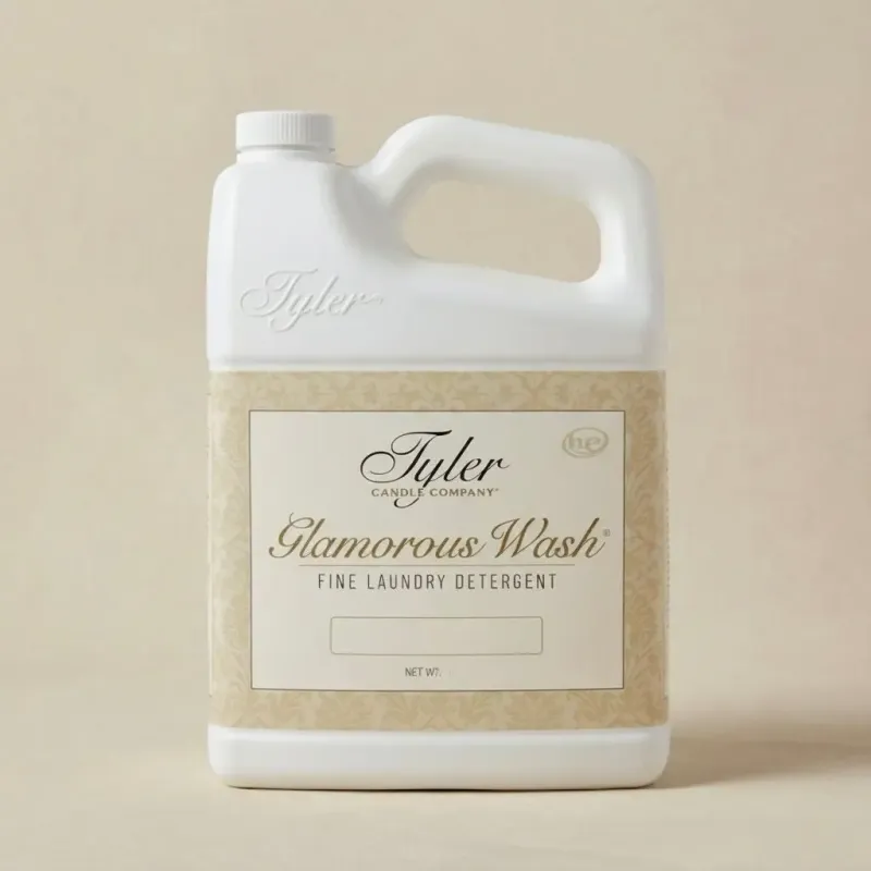Tyler Glamorous Wash in Cowboy fragrance — fine laundry detergent bottle