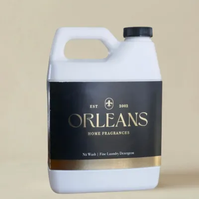 Orleans Nu Wash in Paris fragrance — 32 oz fine laundry detergent bottle