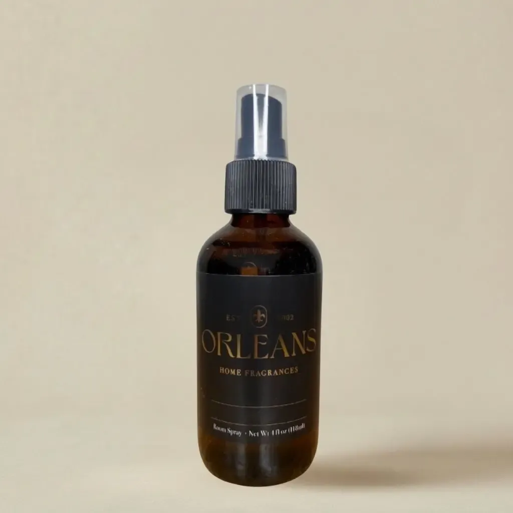 Orleans Home Fragrances room spray — elegant fine mist bottle for home scenting