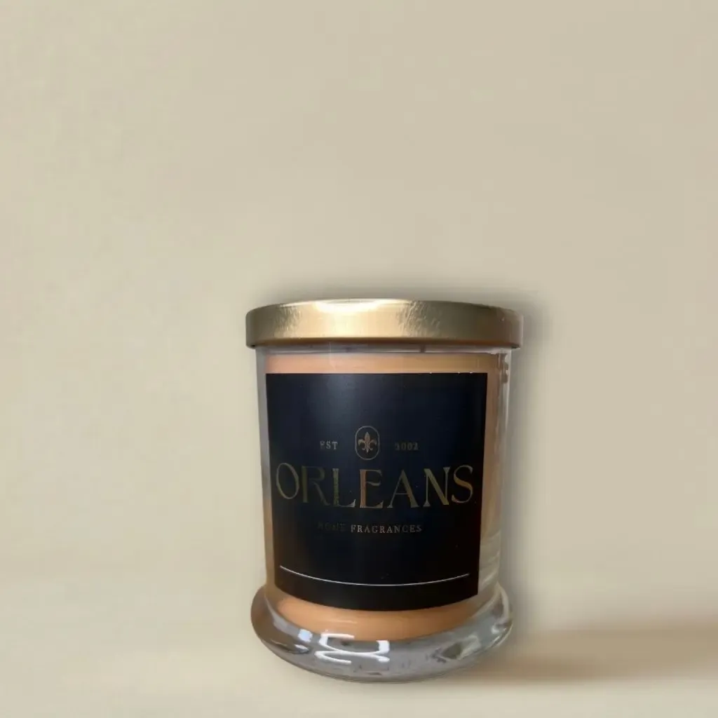 Orleans Home Fragrances 2‑wick candle — premium double‑wick glass jar for home fragrance
