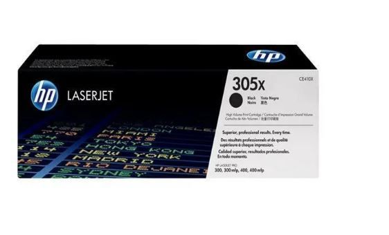 HP 305X Black Toner Cartridge Original CE410X Single-pack