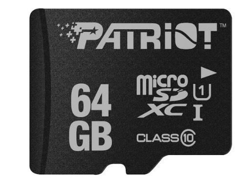Patriot LX CL10 64GB Micro SDHC Card
