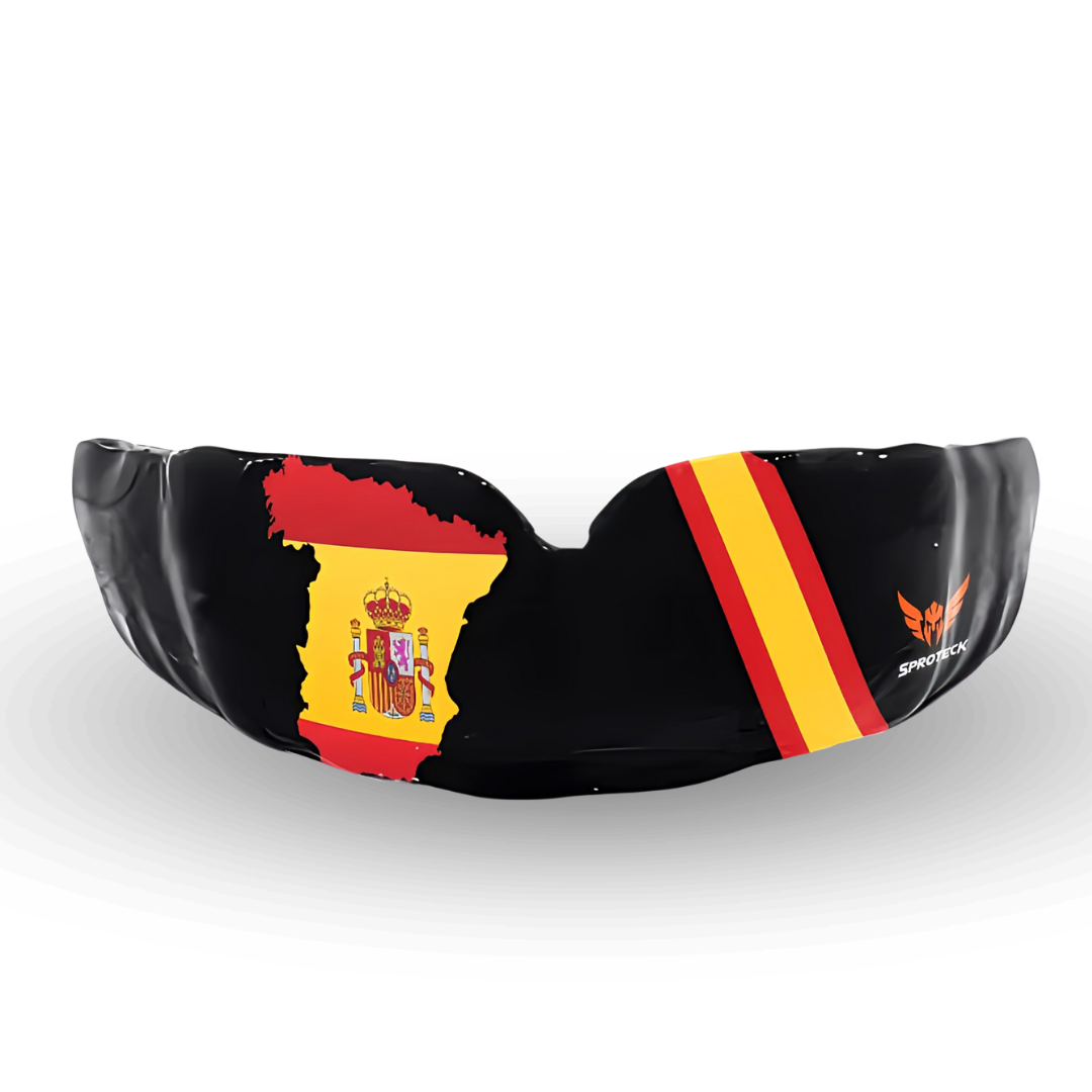 Protège-dents sur-mesure SPROTECK &quot;FLAG&quot; ESPAGNE