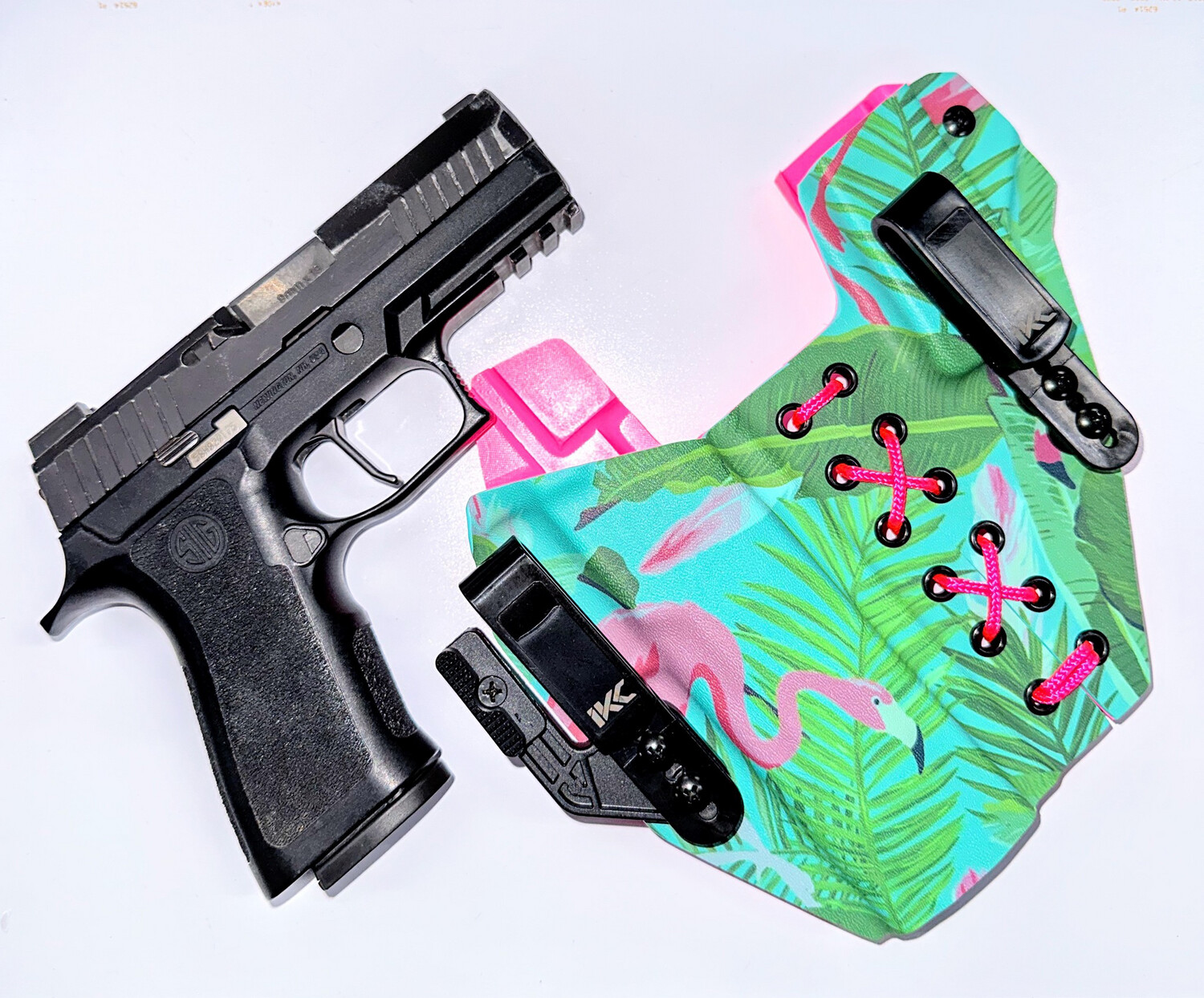 Kydex Manila - LV Supreme Inspired dual custom print IWB holster CUSTOM  Prints by KYDEX MANILA KM holsters just redifined the word Customize..  the FIRST and ONLY Kydex Holster maker in the