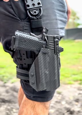 OWB Range Light Bearing Kydex Holster