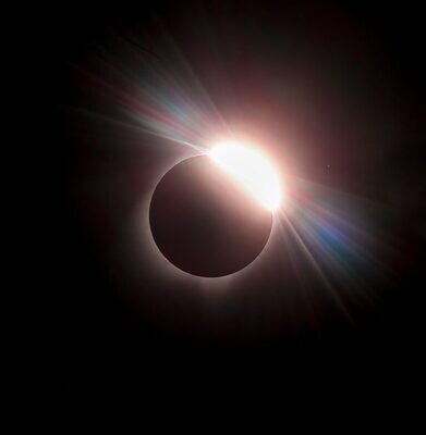 Diamond Ring Solar Eclipse  