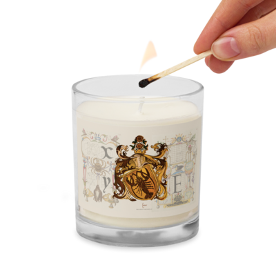 Cancer Coat Of Arms Zodiac Candle