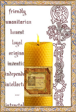 Pisces - Spellbinding Zodiac Candle, $89