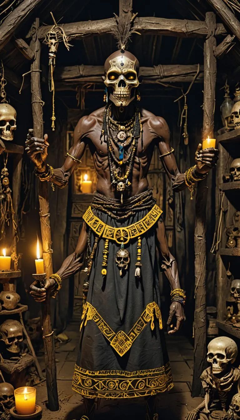 Witch Doctor&#39;s Triple Bad Luck Voodoo