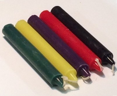 6&quot; Colored Stick Candles - Unscented, $16