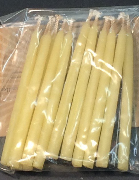 3" Beeswax Candle Pack, $23