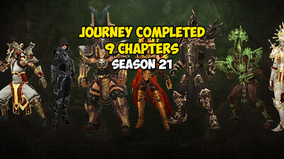 Journey Completed 9 Chapters Season 21 US Journey Completed 9 Chapters Season 21 US