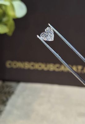 1ct Heart Cut (D-E-F)