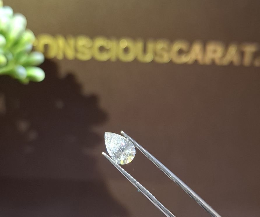 0.5ct Pear Cut (D-E-F)