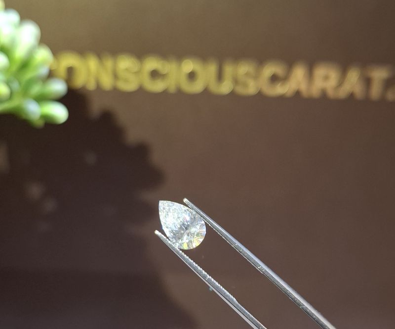 0.5ct Pear Cut (D-E-F)