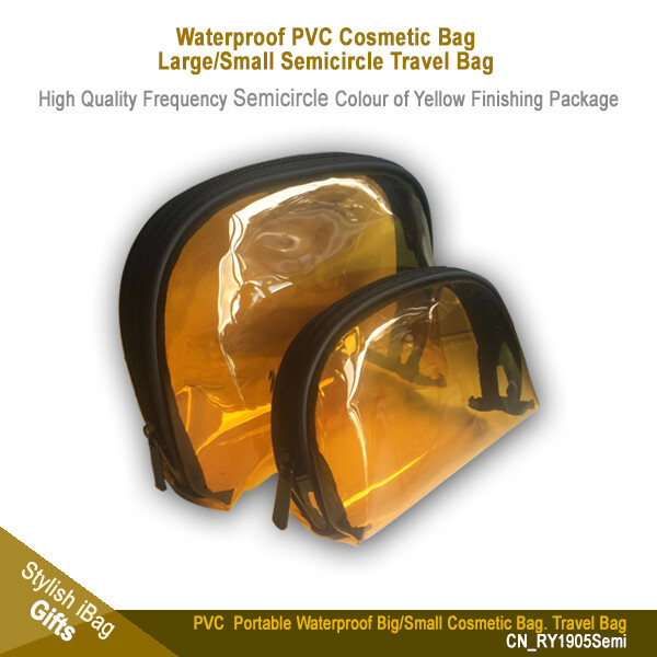 Quality Waterproof PVC Transparent Gifts Bag &amp; Mixed Handle Bag - Big