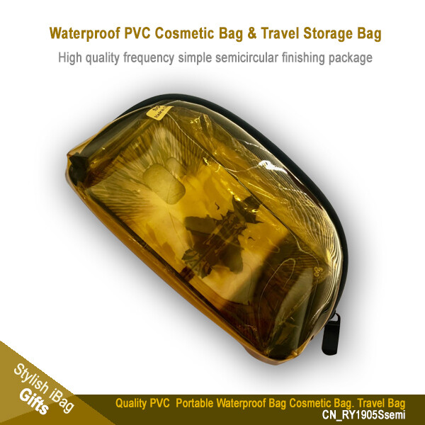 Quality Waterproof PVC Transparent Gifts Bag &amp; Mixed Handle Bag - Small