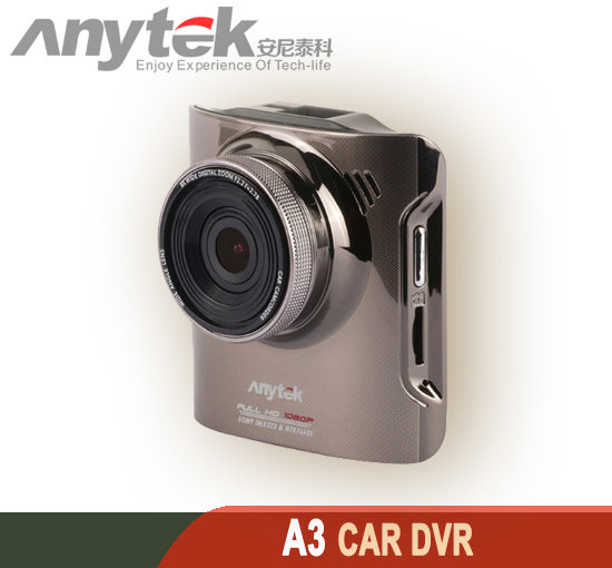 Anytek A3 Car Dash Camera with 170° wide Angle lens, Night Vision