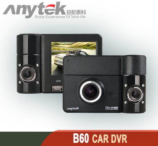 B60 Car Dash Cam - 170° Degree Wide Angle 1080P 270° Degree Rotating, Night View