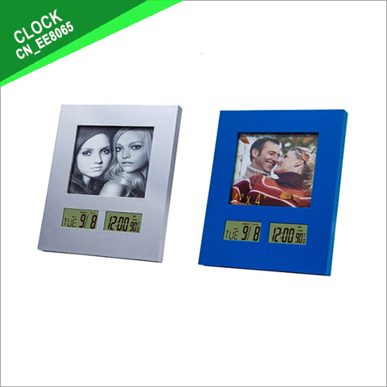 LCD Clock with Photo Frame
