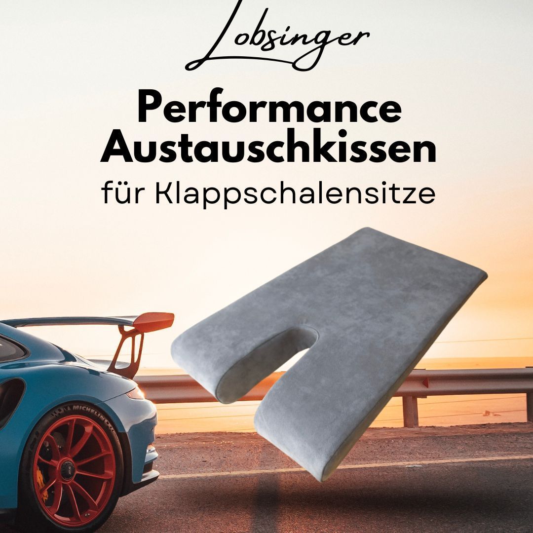 Lobsinger Performance Sitzkissen (einzeln) inkl. Alcantara-Bezug, für Klappschalensitz