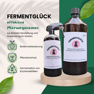 Effektive Mikroorganismen (EM) in der Sprühflasche (500 ml)