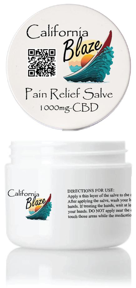 1000mg CBD - California Blaze Pain relief Salve