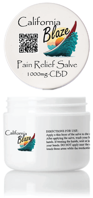 1000mg CBD - California Blaze Pain relief Salve
