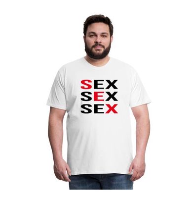 White t-shirt very fun