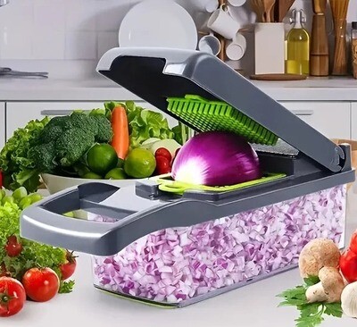 14/16 in 1 Multifunctional Vegetable Chopper Onion Chopper Handle Food Grate Food Chopper Kitchen Vegetable Slicer Dicer Cut