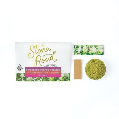 Stone Road Forbidden Purple Passion Infused Pre Ground Flower Pouch