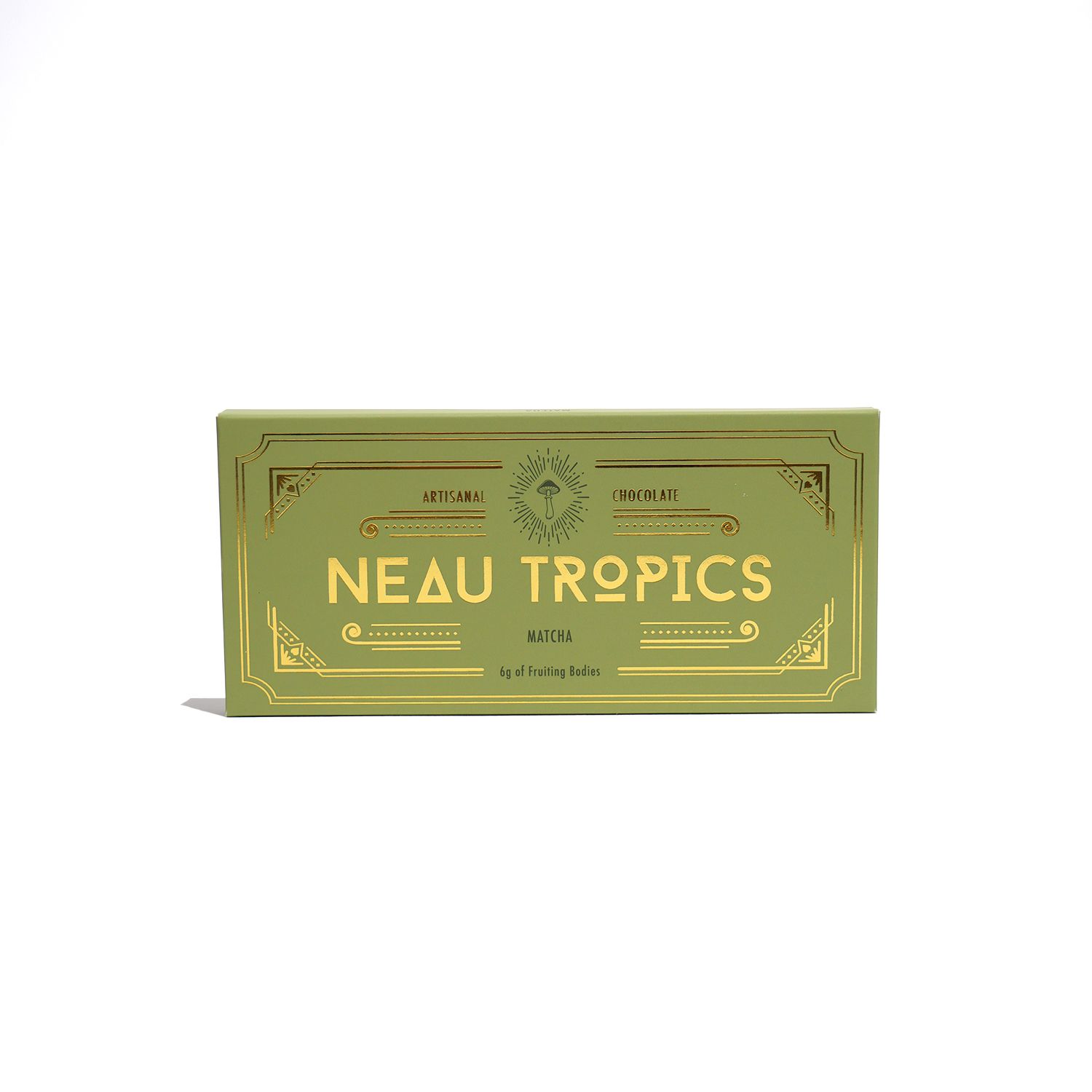 Neau Tropics 6g Plant Material Matcha Chocolate Bar